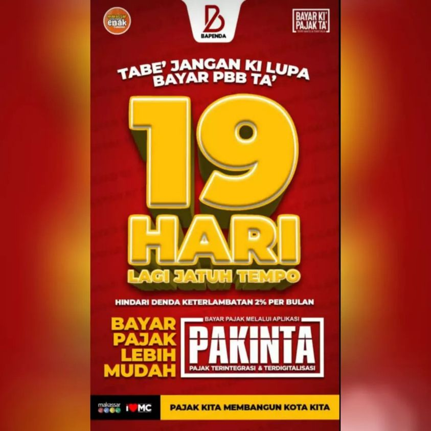 Bayar PBB Lewat Pakinta