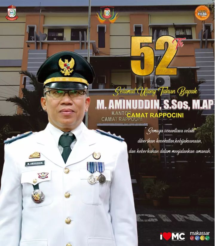 Ulang Tahun ke-52 Camat Rappocini