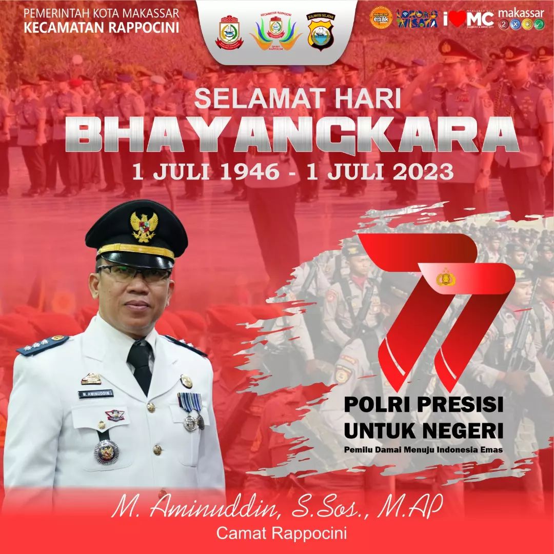 Selamat Hari Bhayangkara Polri ke-77