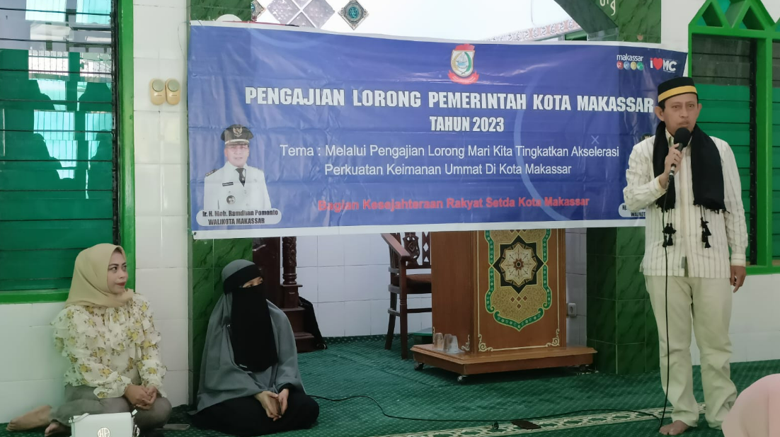 Pengajian di Lorong Wisata Kelurahan Rappocini