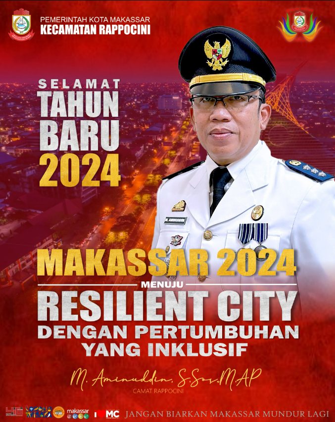 Kota Makassar menuju Resilient City dengan pertumbuhan yang inklusif di Tahun 2024