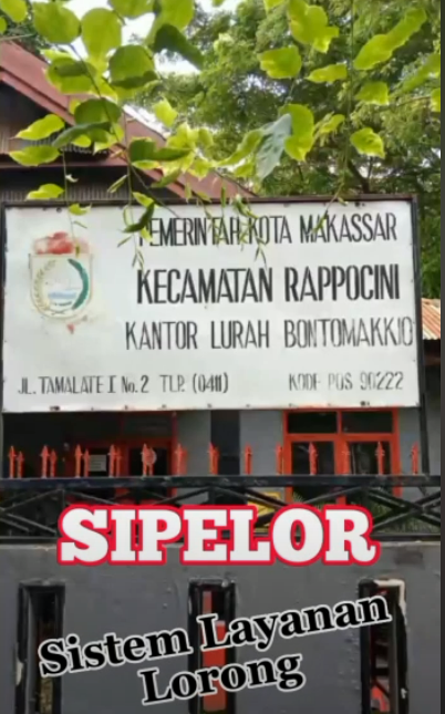 Sistem Pelayanan Motor Lorong (SiPelor) di Kelurahan Bonto Makkio