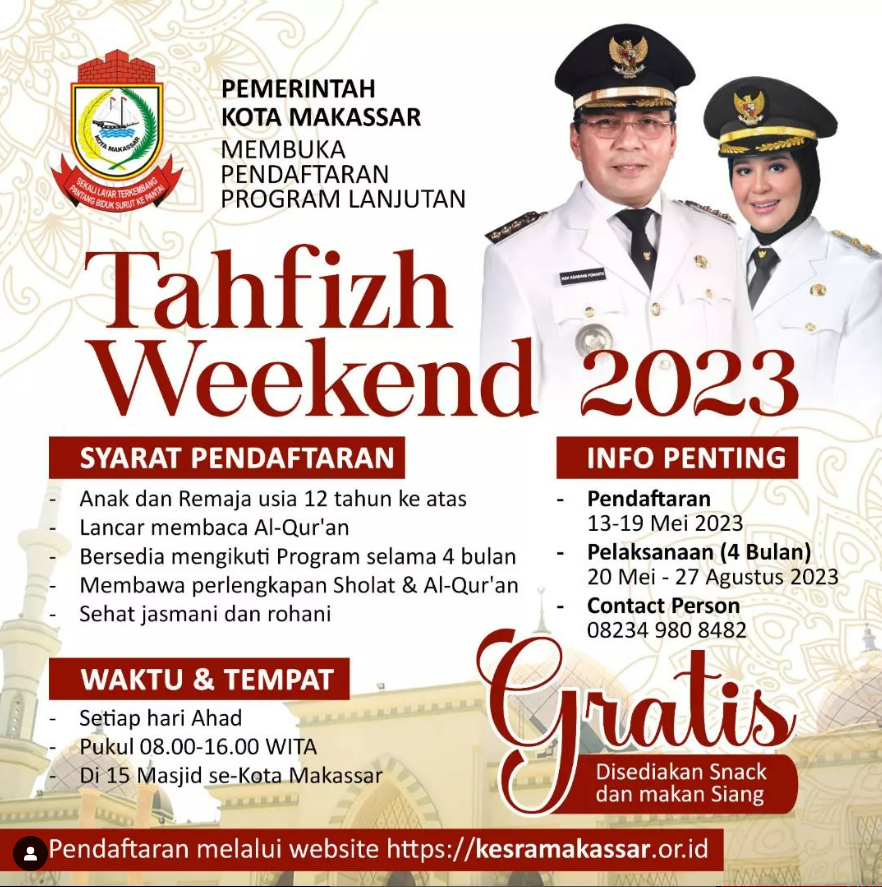 Gambar TAHFIZH WEEKEND 2023