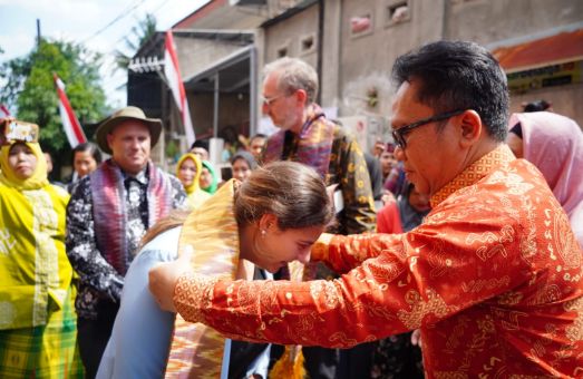 Gambar Perwakilan Pemerintah AS Kunjungi IPAL Komunal di Kecamatan Rappocini