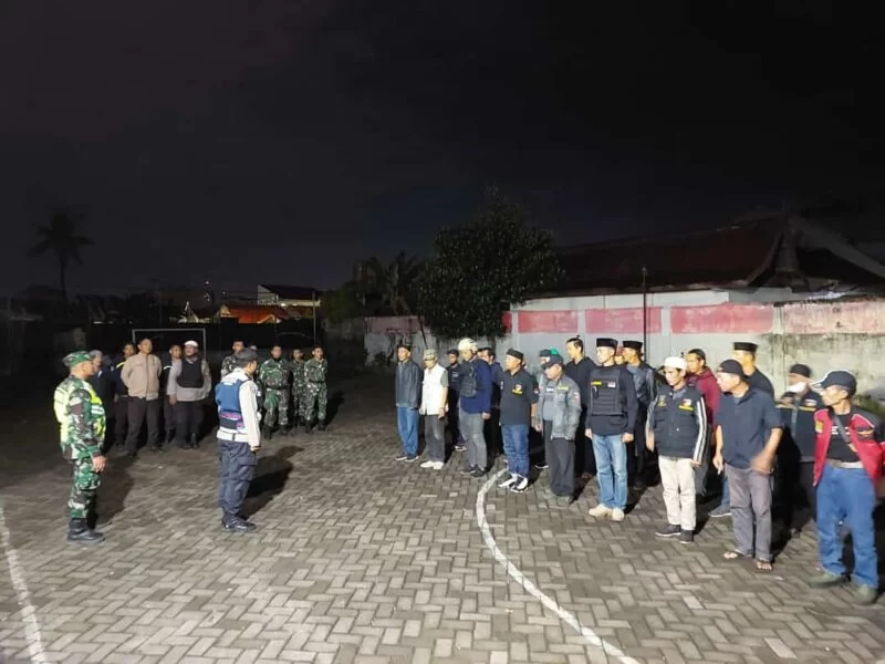 Gambar Patroli Gabungan Menjaga Kamtibmas Kecamatan Rappocini