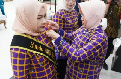 Gambar Andi Faradillah Resmi dilantik Bunda PAUD Kecamatan Rappocini