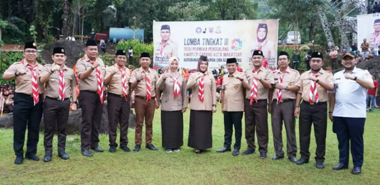 Gambar Camat Rappocini Hadiri Pembukaan Lomba Tingkat lll Regu Kwarcab Kota Makassar