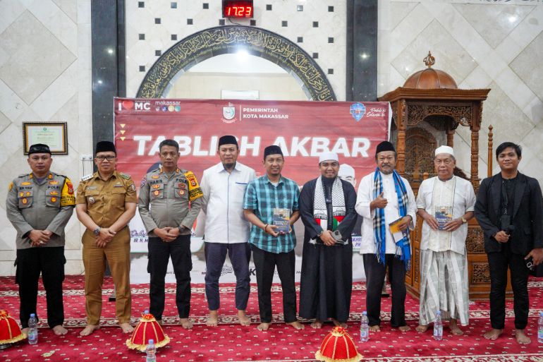 Gambar Camat Rappocini Hadiri Tabligh Akbar Mewujudkan Pemilu Yang Damai