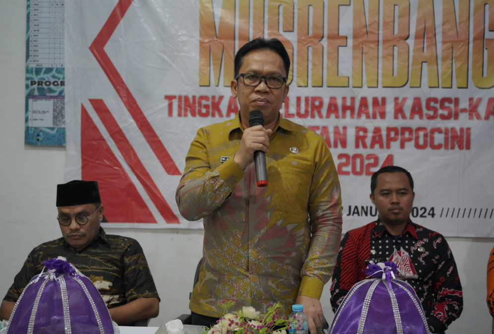 Gambar Camat Rappocini Buka Musrenbang Tingkat Kelurahan  Kassi-Kassi  T.A 2024