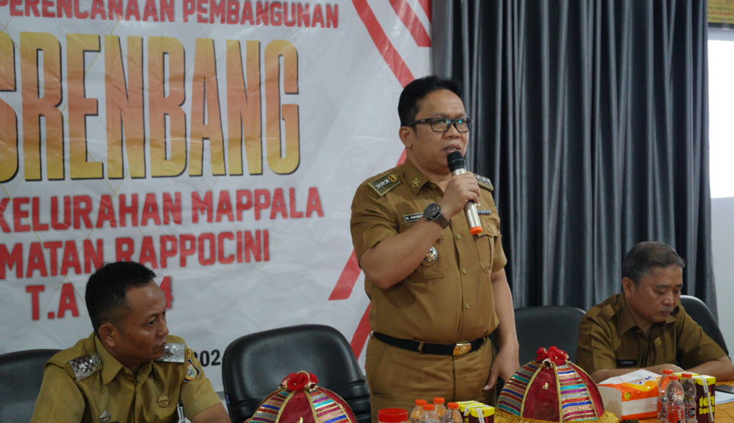 Gambar Camat Rappocini Buka Musrenbang Tingkat Kelurahan Mappala T.A 2024