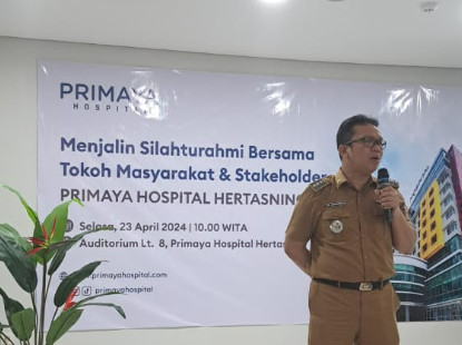 Gambar Camat Rappocini Hadiri  Silaturahmi Primaya Hospital Hertasning