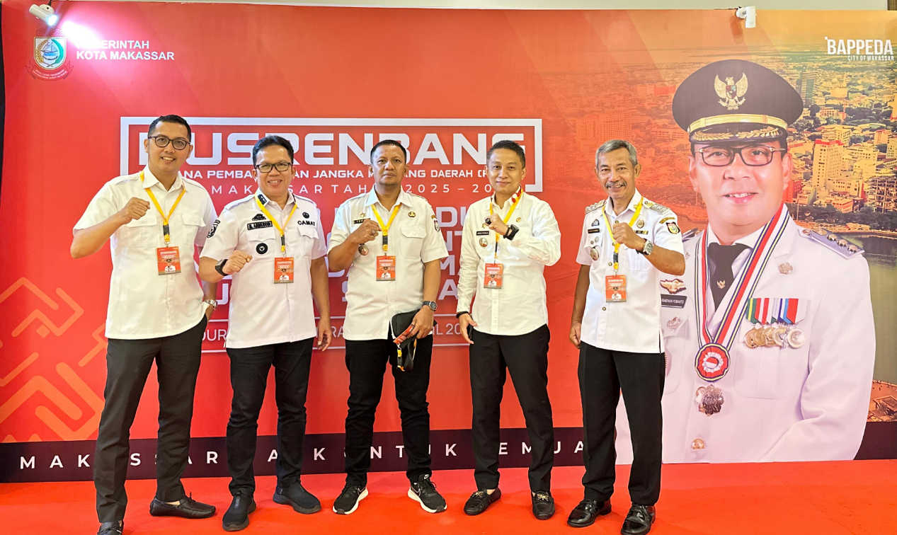 Gambar Camat Rappocini Hadiri Musrenbang RPJPD Kota Makassar Tahun 2024