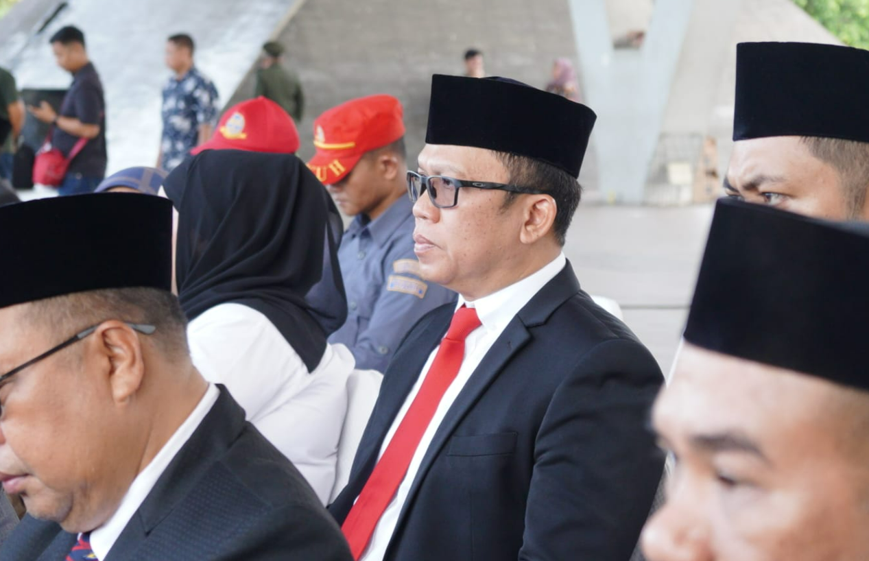 Gambar Camat Rappocini Hadiri  Upacara Peringatan Hari Lahir Pancasila Tahun 2024