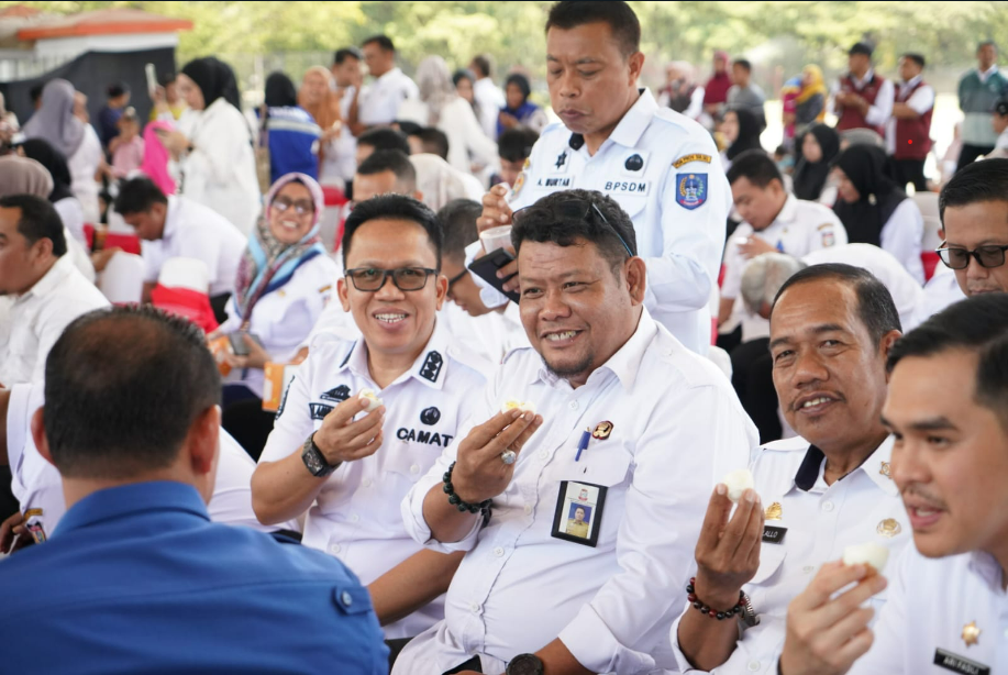 Gambar Camat Rappocini Hadiri Gerakan Gemar Makan Telur dan Lomba Mewarnai  Pemprov Sulsel