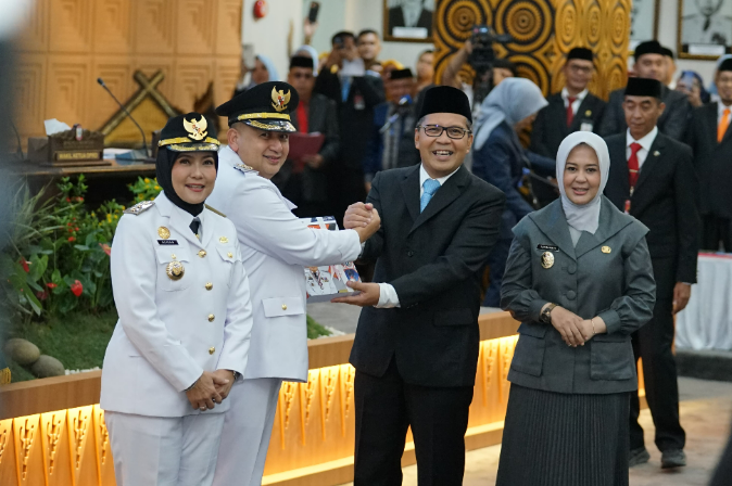 Gambar Camat Rappocini Hadiri Sertijab Wali Kota Makassar